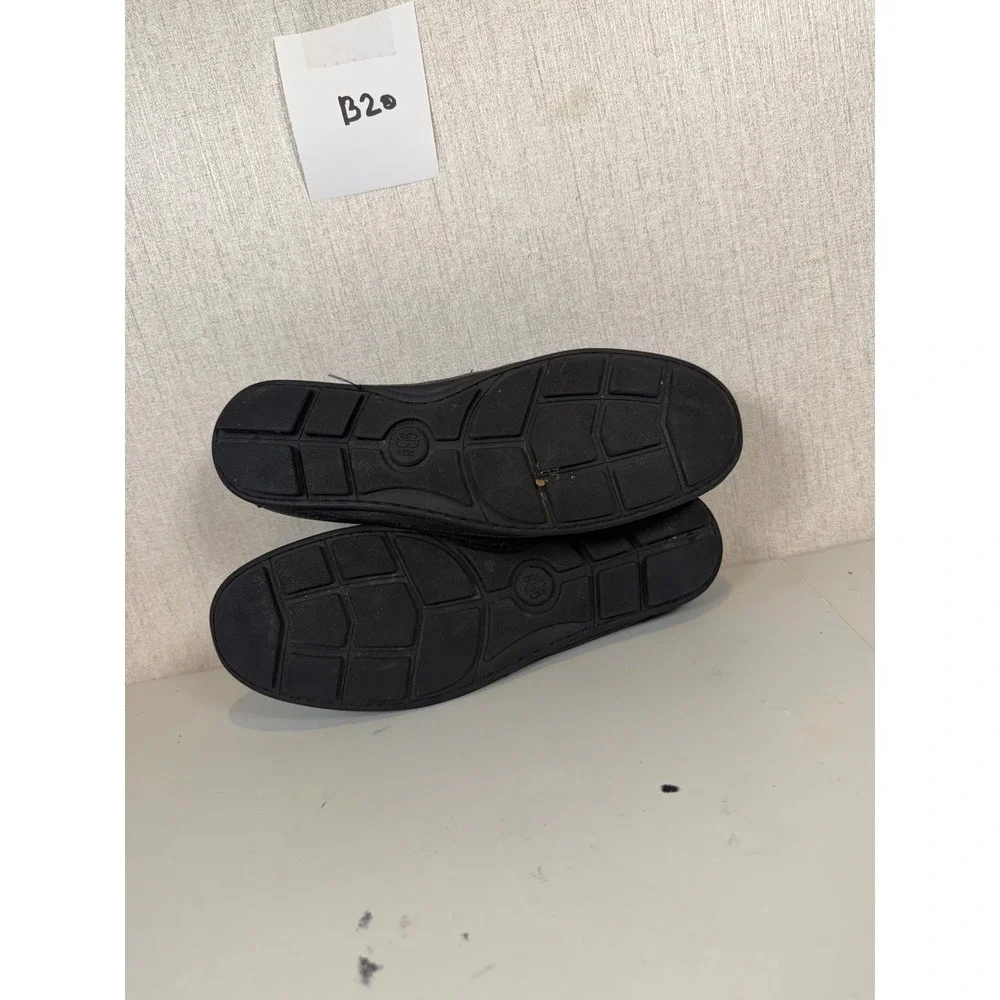 G.H‎ Bass & Co Connor Size 8M Loafer Black Brazil Leather Shoes
